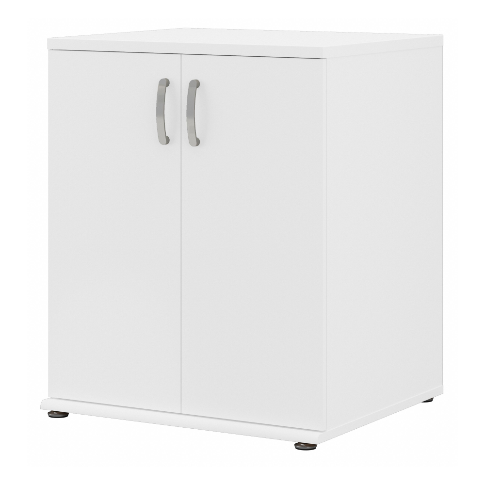 Shop Bush Business Furniture Universal Laundry Room Storage Cabinet with Doors and Shelves, Image 01, LNS128WH-Z, #color_white