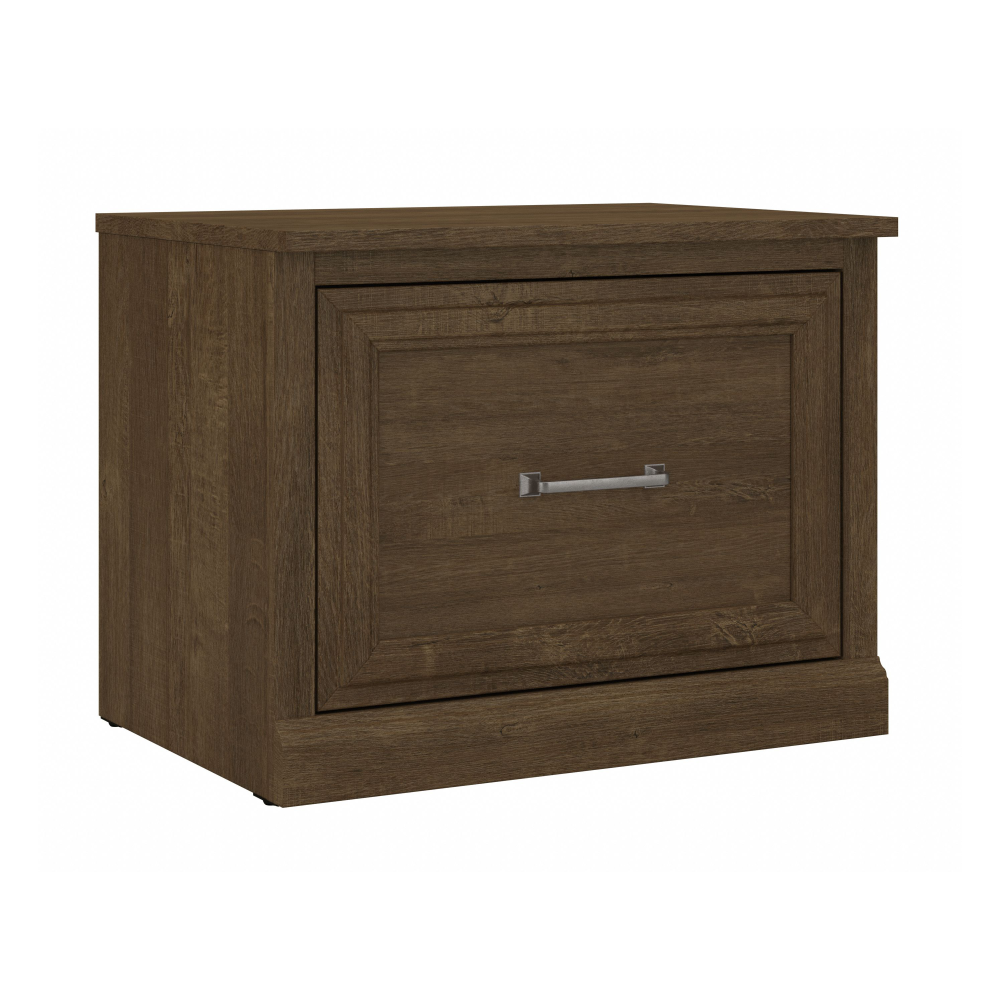 Shop Bush Furniture Woodland 24W Small Shoe Bench with Drawer, Image 01, WDS124ABR-03, #color_ash brown