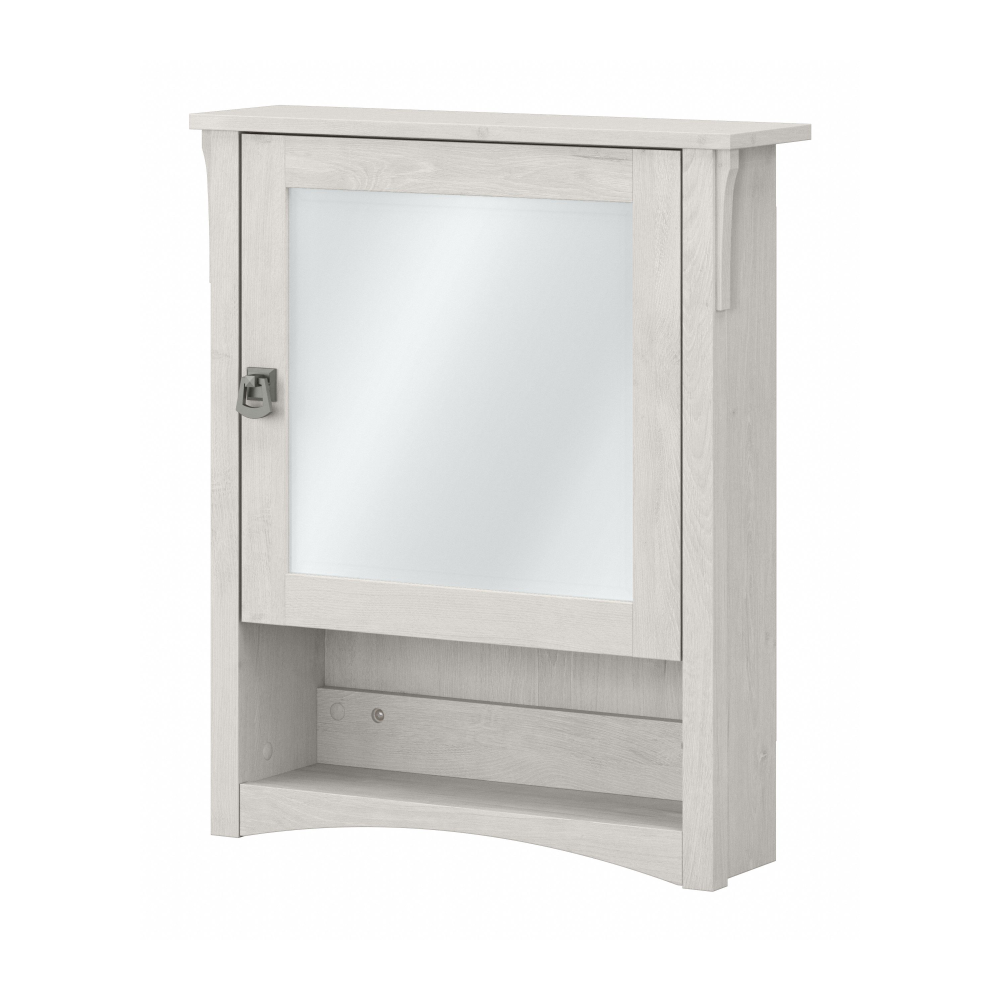 Shop Bush Furniture Salinas Bathroom Medicine Cabinet with Mirror, Image 01, SAWS224LW-03, #color_linen white oak