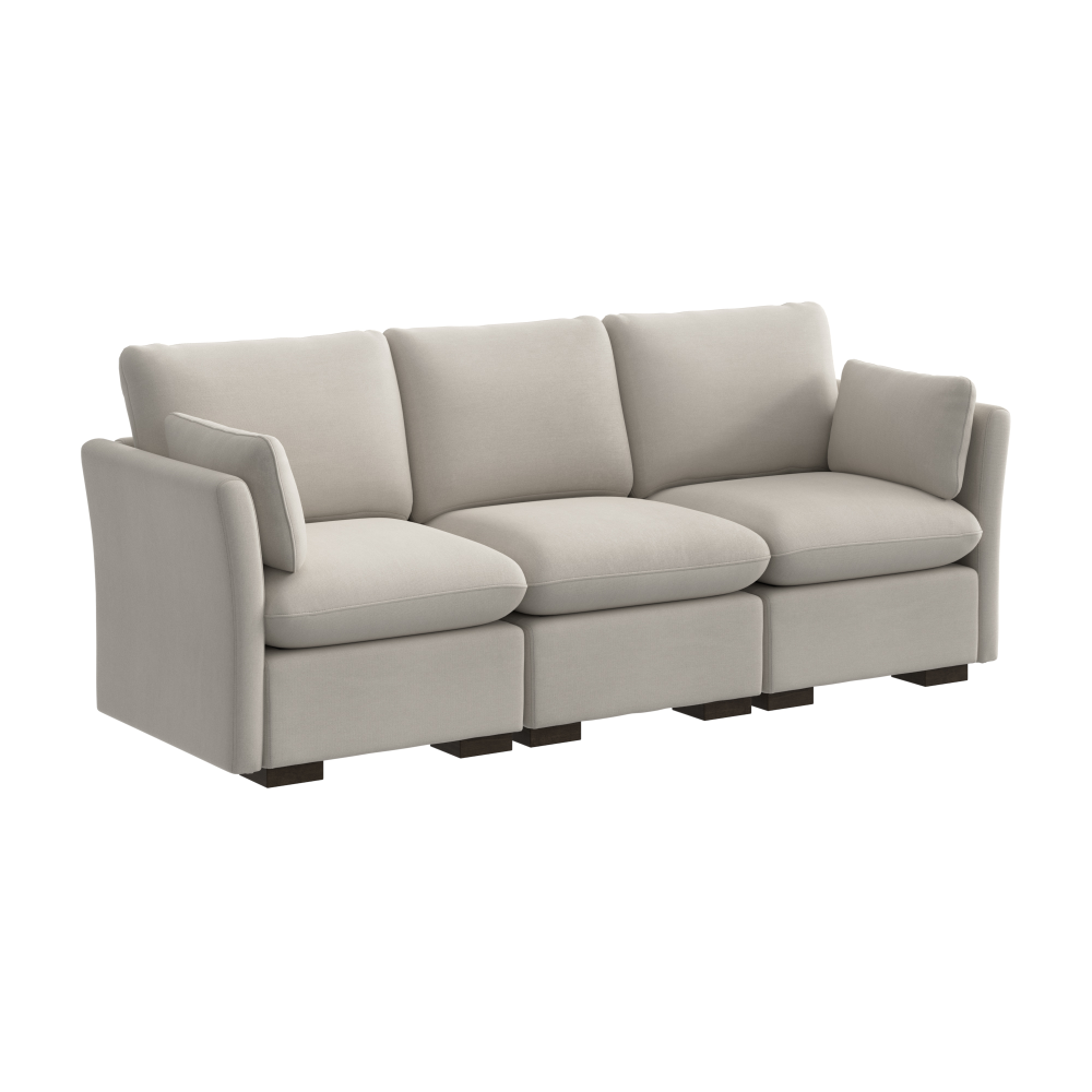 Shop Bush Home Sienna Modular 3-Seater Sofa, Image 02, SNA003MTW, #color_mist taupe