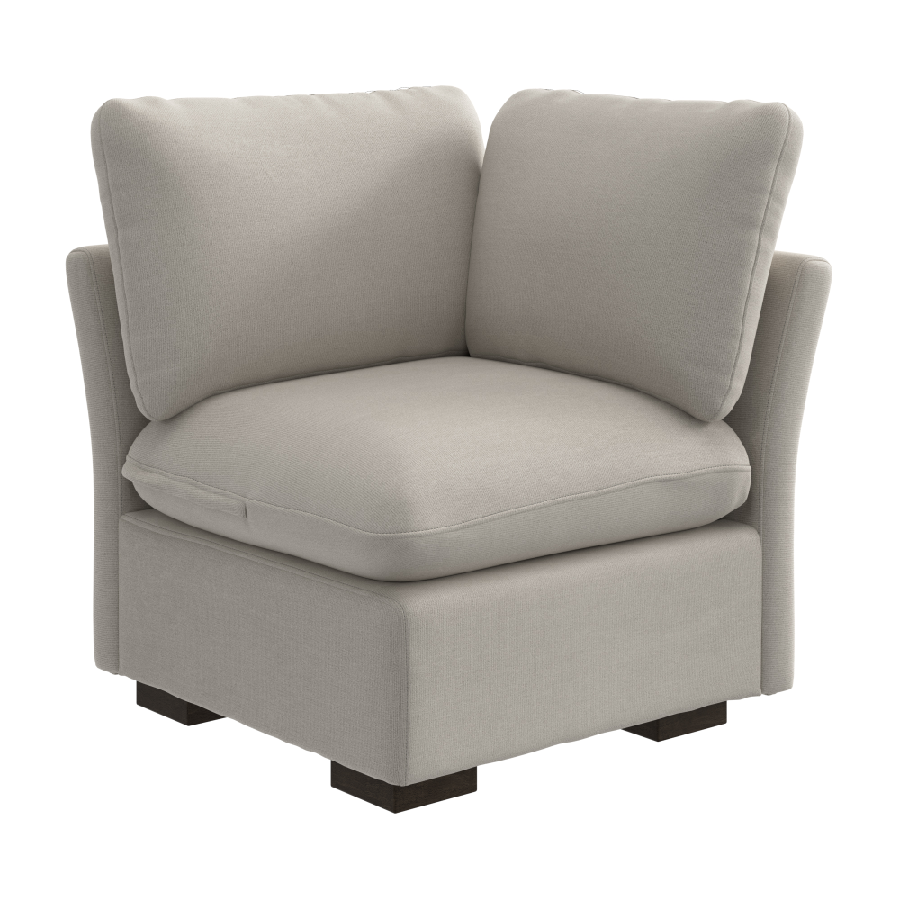 Shop Bush Home Sienna Modular Corner Wedge, Image 02, SIN36SMTW-03, #color_mist taupe